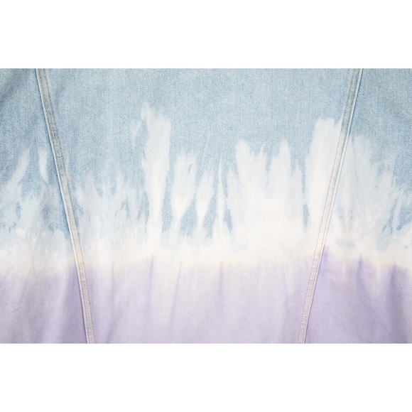 Vintage Bolo Umen Tie Dye Jean Trucker Jacket - Picture 12 of 16